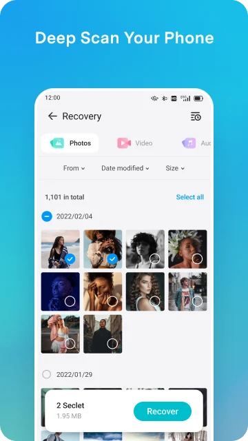 Recover Everything: Photo&Data screenshot